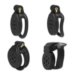 Small Inverted Chastity Cage for Men - Dark Lock Design, Good Concealment, Couples Bondage Sex Toy