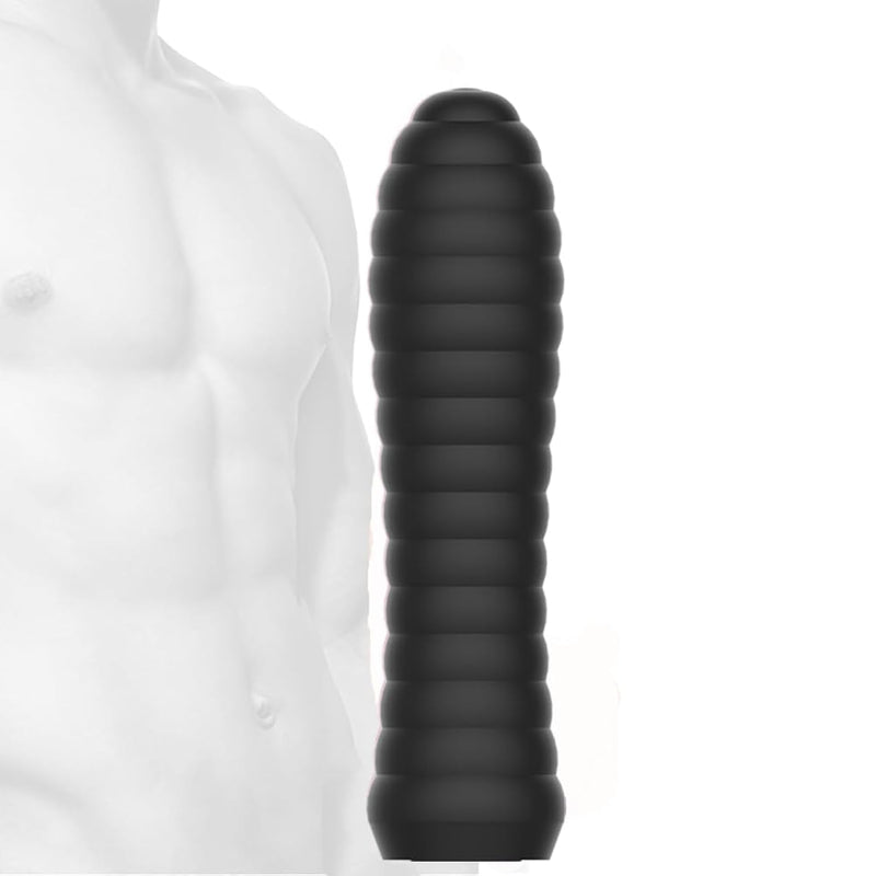 Cheap Anal Plug Silicone Butt Plug For Advanced Players Thread Unique Thick Soft Anal Trainer Sex Toy For Men Women Gay Couple