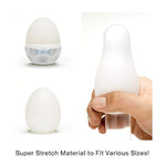 TENGA Egg Disposable, One Time Use, Super Stretchable Male Masturbator Sleeve, Sphere (Pack of 2)