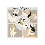 Bdsm Bondage Handcuffs Sex Restraints Wrist Cuffs Sex Toys Pu Leather Adjustable Adult Fetish Sm Games For Couples Women Men