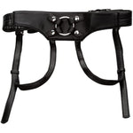 Her Royal Harness The Empress – Premium Adjustable Bdsm Probe Strap O Plus Size Harness – Sex Toys For Couples And Women - Black