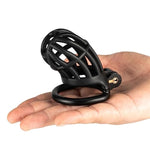 Black Resin Fitness Cage Comfortable Breathable Equipment A7