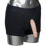 Packer Gear Black Boxer Brief Harness – Adult Strap On Sex Toys For Couples,Multi,Medium/Large (Pack Of 1),Se-1576-10-3