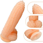 Realistic Dildo Vegetable Penis With Suction Cup Big Bumps G Spot Massage Vaginal Stimulation Anal Sex Toys For Men Women Couple