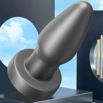 Anal Plug Tapered Shaped Butt Plug With Suction Cup Prostate Massager Dilator Sex Toy For Men Women Masturbation (M)
