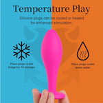 Anal Plug Anal Sex Toys,3Pcs Butt Plug Jeweled Anal Plugs Silicone Anal Toys Anal Training Kit Adult Sex Toys Games Butt Plug,Personal Sex Toy For Adult Women,Men And Couples (Pink)