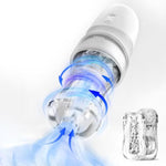 Male Masturbator, Sex Toys For Men Automatic Mens Stroker 5D Pressure Sensing Masturbation Cup With Rotation & Suction, Spinning & Sucking Penis Pump Pocket Pussy Electronic Masturbators