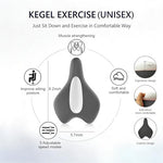 Kegel Exerciser for Men,Sit-On-Top Kegel Exercise Device(Grey)