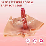 Strap On Dildo Panties with 7 Inch Solid Dick, Silicone Lesbian Sex Toy