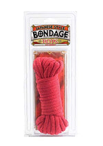 Doc Johnson Japanese Bondage Rope, Red