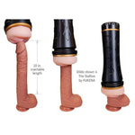The Storm Chaser: Flashlight Style Male Masturbator With Realistic Vagina Opening And Textured Interior, For Penises Up To 10.0 Inches Long And 2.5 Inches Thick