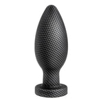 Sex Toys – Spark Silicone Plug – Medium 5.25 Inch – Tapered Beginner Butt Plug With Stayput Design & Suction Cup Base – Ultra-Smooth Anal Plug For Men, Women & Couples – Carbon Fiber