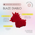 Blaze Diablo Mini Vibrator - Unicorn Vibrators With Powerful Pulses Of Pleasure; Unicorn Sex Toys For Women, Small Vibrator And Cute Ladies Personal Toys