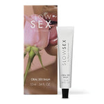 Oral Sex Balm – Coconut Aroma Cooling Gloss For Cunnilingus & Fellatio – Enhances Sensation & Arousal – Slow Sex Collection – 10Ml