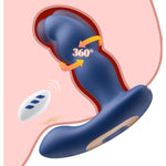 360° Rotating Prostate Anal Sex Toy For Male Masturbator & Female Clitoral Dildo Massage And Male Penis Vibrator Sex Toy For Men Masturbator,Male Masturbation Lasting Pleasure Endurance Sex Toy