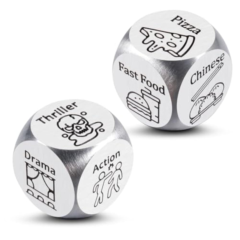 10Th Anniversary Tin Gifts For Her Him - Funny Gag 10 Year Anniversary Wedding Gifts For Wife Husband Date Night Couple Gift Ideas Naughty Food Dice Game For Boyfriend Girlfriend Women Men Adult