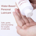 Water-Based Lubricant, Ultra Gentle Personal Lubricant, Unscented Anal Lube Sex Lube For Men, Women And Couples, Safe For Toys, Non-Staining, 7 Fl Oz