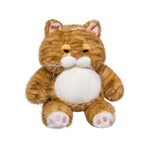 12 In Cat Plush Toy Orange Tabby Cat Pillow For Boys And Girls' Birthdays