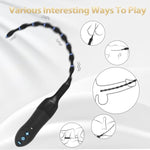 Vibrating Urethral Sounds Male Sex Toys -Male Masturbator Urethral Plug Dilator With 20 Vibration Modes,Usb Magnetic Charge Urethral Vibrator Adult Sex Toys For Penis Urethral Stimulation