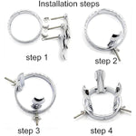 Metal Anal Expander Adjustable Anal Dilator,Adjustable Butt Anal Plug Personal Wand Massager With Bdsm Sm Anal Sex Toys For Men Women Adult Sex Toys & Games