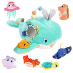 Baby Toys 6-12 Months,Stuffed Ocean Animals Montessori Toys For Babies Sensory Toys For Toddlers 1-2