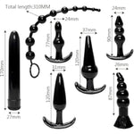 Anal Butt Trainer Kit,Anal Plug Set 7 Pcs Silicone Butt Plugs Sex Toy Anal Training Kit Bdsm Restraint Sex Set Anal Dilation G Spot Anal Sex Adult Toy Dildo Anal Training Set Couple Extreme Sex Toys