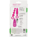 Calexotics Booty Call Vibro Kit - Vibrating Bullet Anal Pleasure Beads - Vibe Egg Anal Probe Adult Sex Toy - Pink