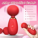 Mini Vibrator Wand Massager, Clitoral Stimulator Sex Toys for Women