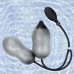 Double-Ended Inflatable Anal Plug Butt Butt Sierra Bead G-Spot Stimulation Female And Male Sex Toy