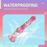 Oversized Horse Dildo Silicone Realistic Dildo Knotty Docking Plug Bendable Anal Sex Toys