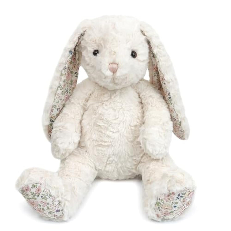 Faith Bunny Large Stuffed Animal | 18-Inch Soft & Cuddly Cream Plush Rabbit | Elegant Huggable Bunny Plushie For Play, Collecting & Décor For All Ages
