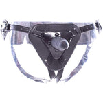 Strap On Dildo Adjustable Harness Adult Restraint Leather Panties Lesbian Gay Couples Realistic Penis Cock Anal Sex Toys For Masturbation,Sex Fun,Bdsm (Penis:Length:5.11 Inch, Black)