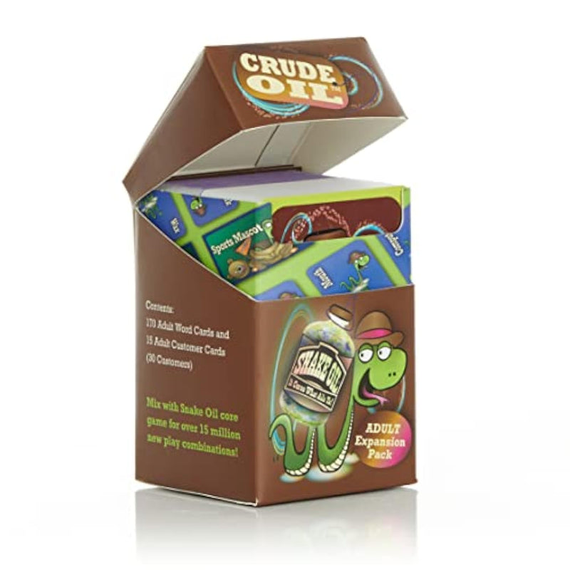 - The Silly Selling Party Game - Funny Group 3-10 Player Card Games - Fun Travel Activity - For Adults - Uncensored - Crude Oil For Ages 17+