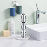 Shower Douche Enema Kit, 6 Holes Deep Shower Douche Cleaning System,Shower Enema System With Brush ?Velvet Storage Bag