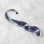 Crystal Dildo Female Glass Analplug For Massage G Spot Transparent Butt Plugs Consolador With Handle Sm Anal Wand Adult Sex Toys