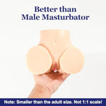 Butt Sex Doll Torso Male Masturbator For Man Masturbation, Men Tpe Sexdoll Stroker Pocket Pussy Ass For Vagina Anal Sex, Adult Man Sex Toy Love Doll For Beginner Solo Sex Pleasure 3D Realistic Texture