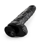 17.3 Inch Long Realistic Huge Thick Dildo + 6.7 Inch Anal Butt Plug Trainer (S)