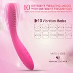 Rabbit Vibrator Dildo Sex Toy – 3 In 1 G Spot Vibrator Sex Toys Clitoral Stimulator With 10 Vibration 5 Sucking Mode, Heating Sucking Vibrators Adult Sex Toy For Women And Couple