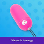 Remote Control G Spot Panty Vibrator for Couples, Pink