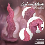 7.89In Deep Sea Tentacle Dildo Anal Plug, Big Butt Plug Soft Anal Sex Toy Prostate Massager, Adult Anal Sex Toy Monster Dildo, Wearable Fantasy Toy Prostate Plug For Advanced Men Women Couple Gay