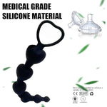 Sm Trainer Soft 6 Pull Beads Butt Plug Anal Plug Anal Expansion Wearable Anal Plug Adult Sex Toys Sex Anal Plug For Pleasure