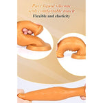 Large Anal Plugs Buttplug Anal Stretcher With Strong Suction Cup Realistic Dildo G-Spot Stimulation Soft Liquid Silicone Vaginal Prostate Massager For Men And Women (Xl)