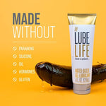 Thick Water-Based Gel Lubricant, Jelly Lube For Men, Women And Couples, 4 Fl Oz