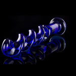 Glass Dildo Fantasy Dildo Adult Sex Toys For Couples, Spiral Clear Dildo Glass Anal Plug For G Spot Stimulator Prostate Massager, Realistic Dildos Thin Small Anal Dildo Sex Toy For Men Women