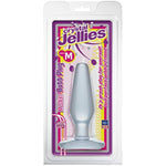 Doc Johnson Crystal Jellie Butt Plug Medium, Clear (0289-04-AM)