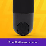 Mini Thrill Bullet Vibrator For Women | Silicone Mini Vibrator Bullet Personal Massager Adult Toy | 10 Vibration Modes | Rechargeable Clitoral Stimulator | Adult Sex Toys For Couples | Black