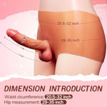 Strap On Dildo Sex Toys - Strap On Harness High Elastic Silicone Wearable Dildos Panties With 7.3'' Solid Penis, Realistic Dildo Transgender Clothing Adult Sex Toy For Lesbians Couple