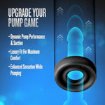 Performance Advanced Universal Silicone Penis Pump Cylinder Sleeve – Medium Size For 2" To 2.5" Cylinders, Maximum Seal For Optimal Pumping – Male Dick Pump Enhancer Accessory