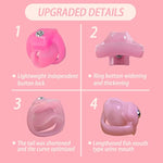 Chastity Cgae Chastity Device Ht-V5 Vertical Invisible Lock Cock Cage For Men With Rings & Keys Adult Sex Toys For Male Penis Exercise And Abstinence Nub (Pink,36Mm Ring)