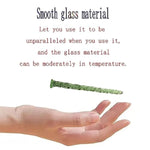 Urethral Sounds,Urethral Plug Crystal Glass Penis Plug Urethral Dilator Masturbation Anal Butt Plug Rod Green Threaded Urethral Plug Short Horse Eye Stick Sex Toys For Men (8Mm)